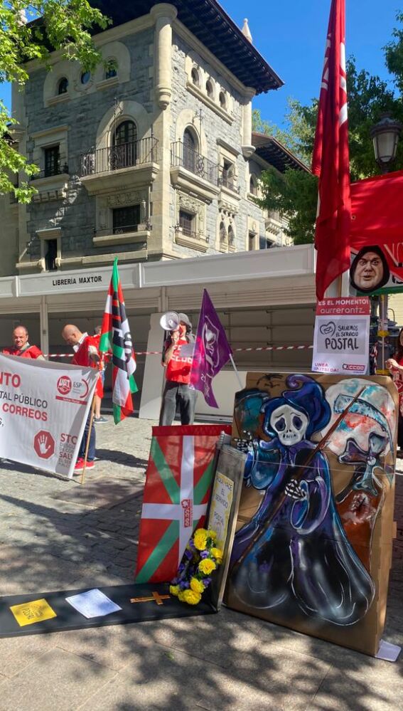 Movilizaciones Correos Vitoria