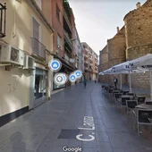 La explosión ha tenido lugar en un bar de la calle Lanza La explosión ha tenido lugar en un bar de la calle Lanza