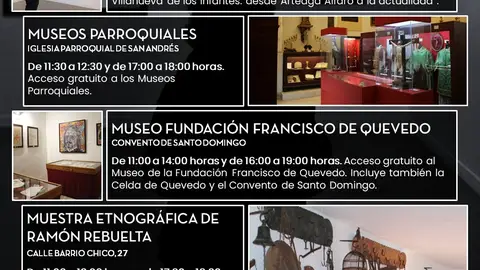 Día Internacional de los Museos en Villanueva de los Infantes Día Internacional de los Museos en Villanueva de los Infantes