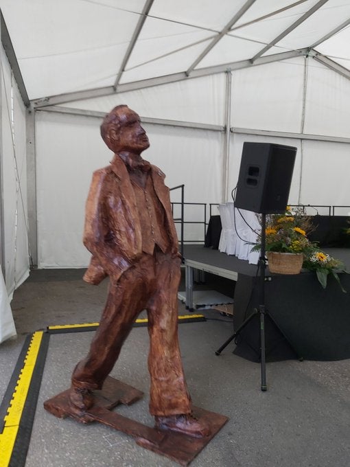 Sentida homenaxe en Córgomo a Florencio Delgado Gurriarán Sentida homenaxe en Córgomo a Florencio Delgado Gurriarán