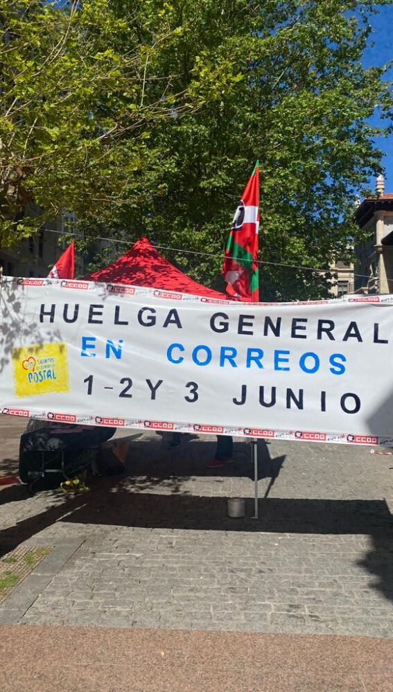 Movilizaciones correos Vitoria