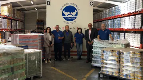 Mercadona dona más de 5.000 kilos de comida al Banco de Alimentos de Albacete