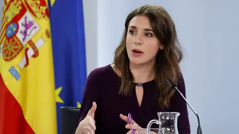 Imagen de archivo de la ministra de Igualdad, Irene Montero Imagen de archivo de la ministra de Igualdad, Irene Montero/ EFE/ Chema Moya