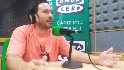 Diego Villalba, en el estudio