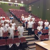 Profesionales del Hospital Costa del Sol reinician los ensayos del coro que se creó durante la pandemia 