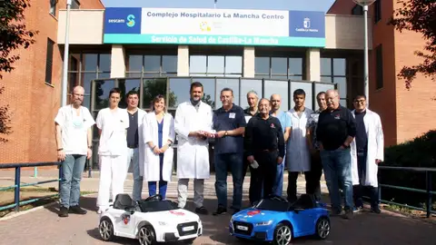 Coches eléctricos para niños donados al SESCAM Coches eléctricos para niños donados al SESCAM