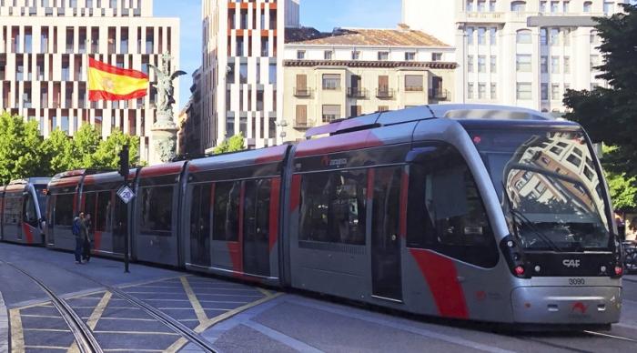 El tranvía sin conductor se probará en Zaragoza El tranvía sin conductor se probará en Zaragoza