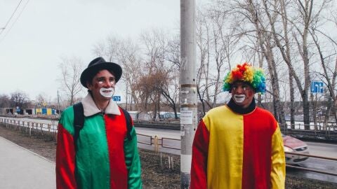 Imagen de archivo de payasos