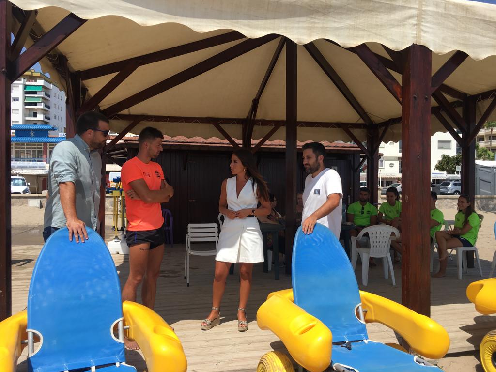 Playas de Peñíscola prepara un verano con mejoras accesibles Playas de Peñíscola prepara un verano con mejoras accesibles