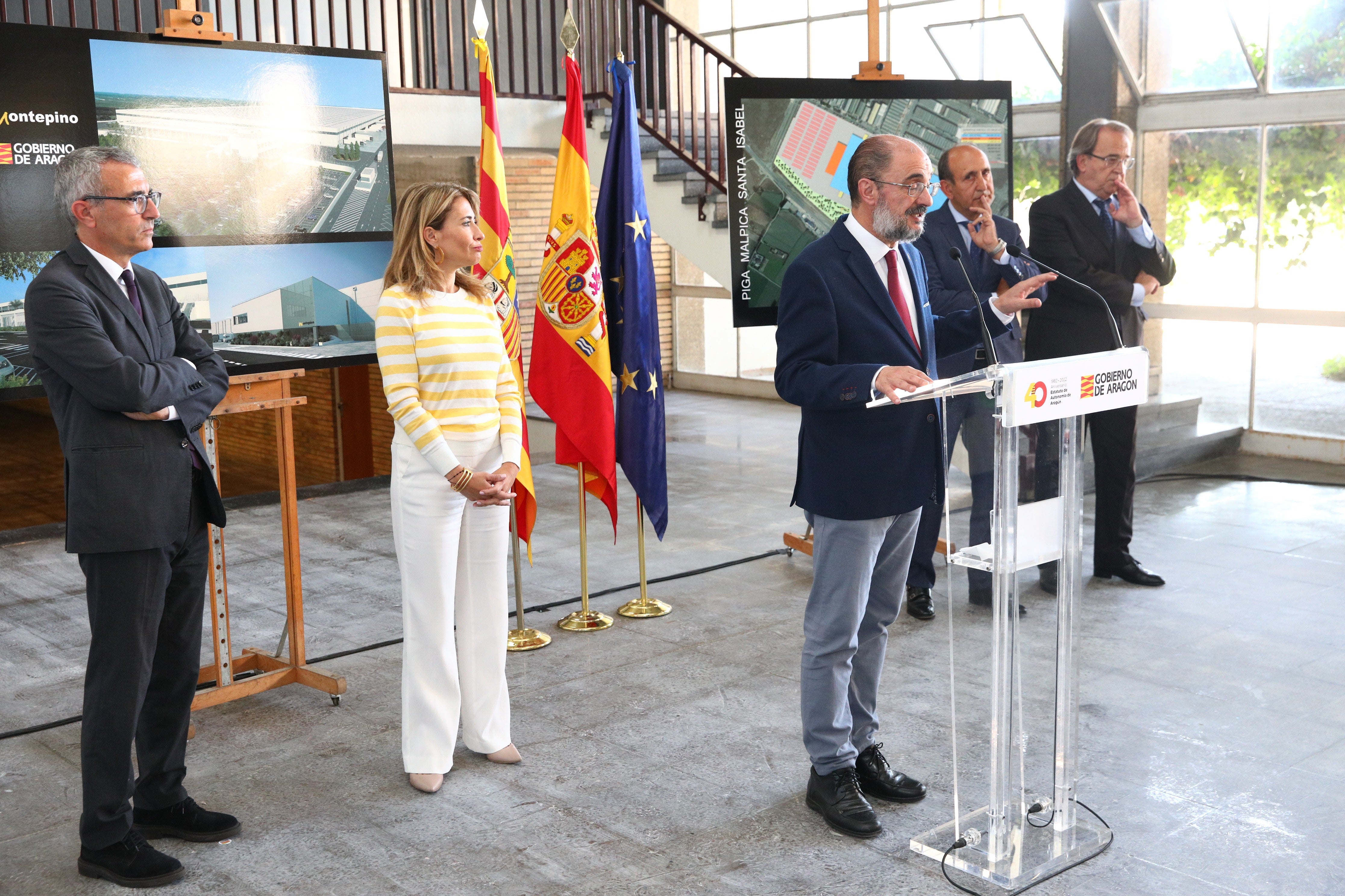 Montepino invertirá 225 millones de euros y creará 2.500 empleos en Zaragoza Montepino invertirá 225 millones de euros y creará 2.500 empleos en Zaragoza