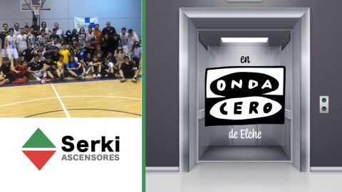 El Elche Basket Club, protagonista de la secci&oacute;n 'Sube con Ascensores Serki'.