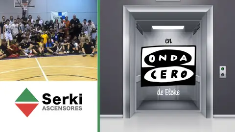 El Elche Basket Club, protagonista de la sección 'Sube con Ascensores Serki'. El Elche Basket Club, protagonista de la sección 'Sube con Ascensores Serki'.