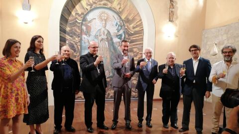Brindis por el XXI aniversario de la declaraci&oacute;n del Misteri como Patrimonio de la Humanidad