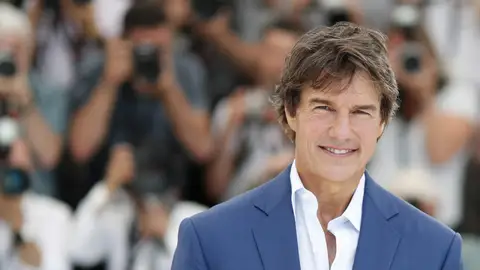 El actor Tom Cruise, en el photocall del Festival de Cannes 2022 para presentar 'Top Gun: Maverick' El actor Tom Cruise, en el photocall del Festival de Cannes 2022 para presentar 'Top Gun: Maverick'
