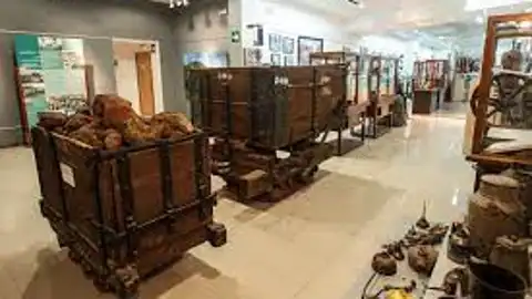 Imagen de una de las salas del museo Imagen de una de las salas del museo