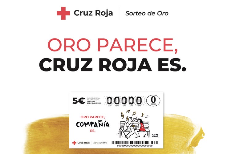 Cruz Roja celebrará el sorteo de Oro el próximo 21 de julio Cruz Roja celebrará el sorteo de Oro el próximo 21 de julio