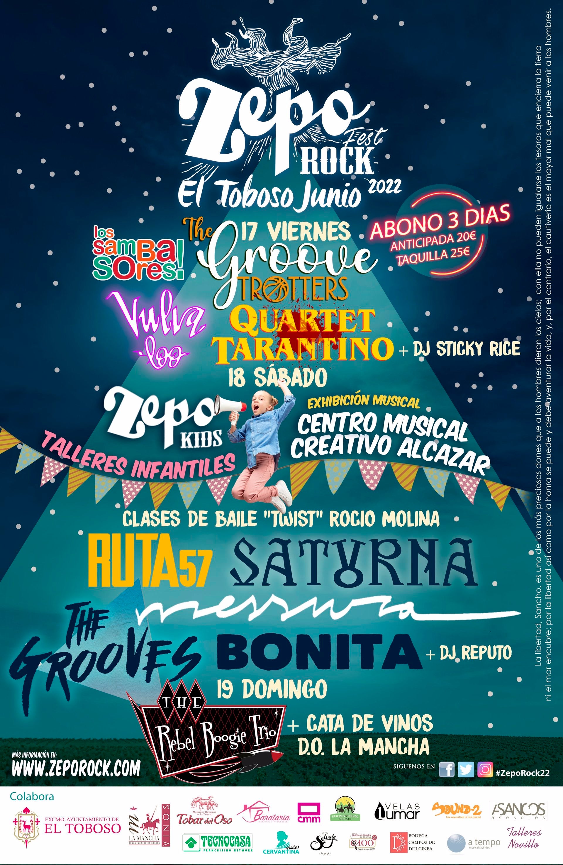 El festival ZepoRock regresa a El Toboso (Toledo) los días 17, 18 y 19 de junio El festival ZepoRock regresa a El Toboso (Toledo) los días 17, 18 y 19 de junio