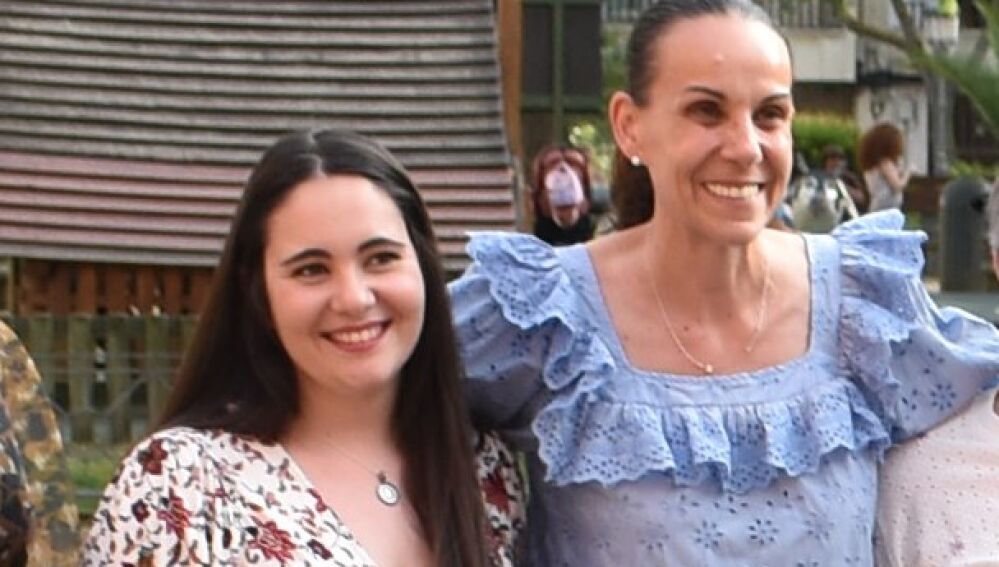 La Dulcinea junto a la alcaldesa Eva Masías