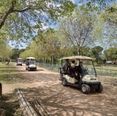 El Real Jardín Botánico Juan Carlos I de la Universidad de Alcalá cuenta con vehículos eléctricos para hacer más cómodas las visitas de los mayores y personas con movilidad reducida
