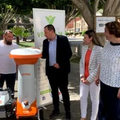 El Consorcio de la Vega Baja entrega a Cox, ganador del Clean Up Day, una trituradora de podas El Consorcio de la Vega Baja entrega a Cox, ganador del Clean Up Day, una trituradora de podas