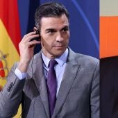 Pedro Sánchez y Luis Rubiales