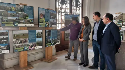 La Fundación Caja de Burgos y la Fundación “la Caixa” abren una exposición en Palencia con los resultados de su programa de voluntariado ambiental