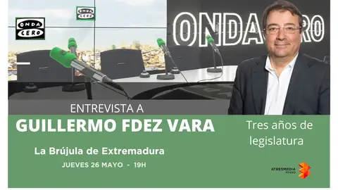 Entrevista a Guillermo Fdez Vara en Onda Cero Extremadura 