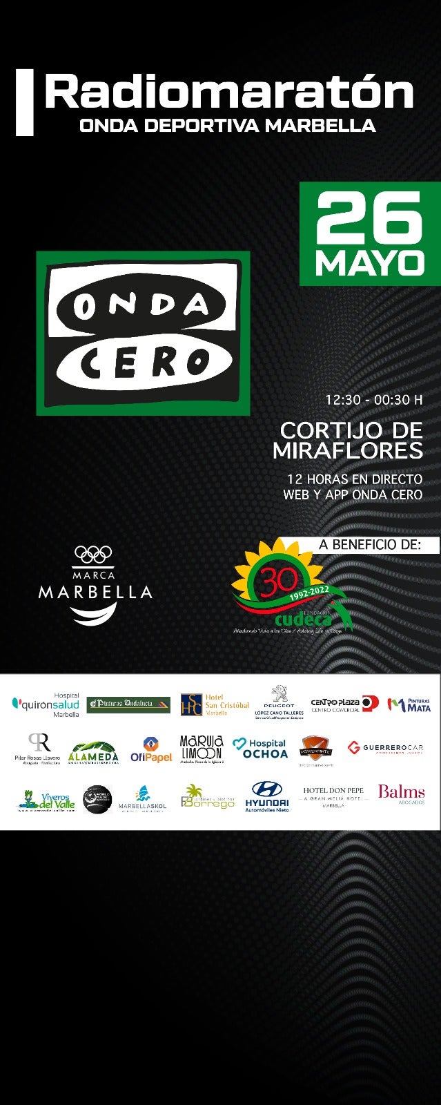 Onda Cero Marbella hace hoy historia en la radiodifusión de la Costa del Sol Onda Cero Marbella hace hoy historia en la radiodifusión de la Costa del Sol