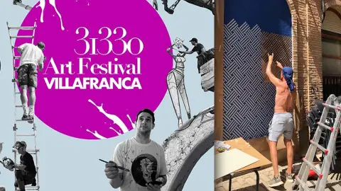 Cartel Art Festival Villafranca