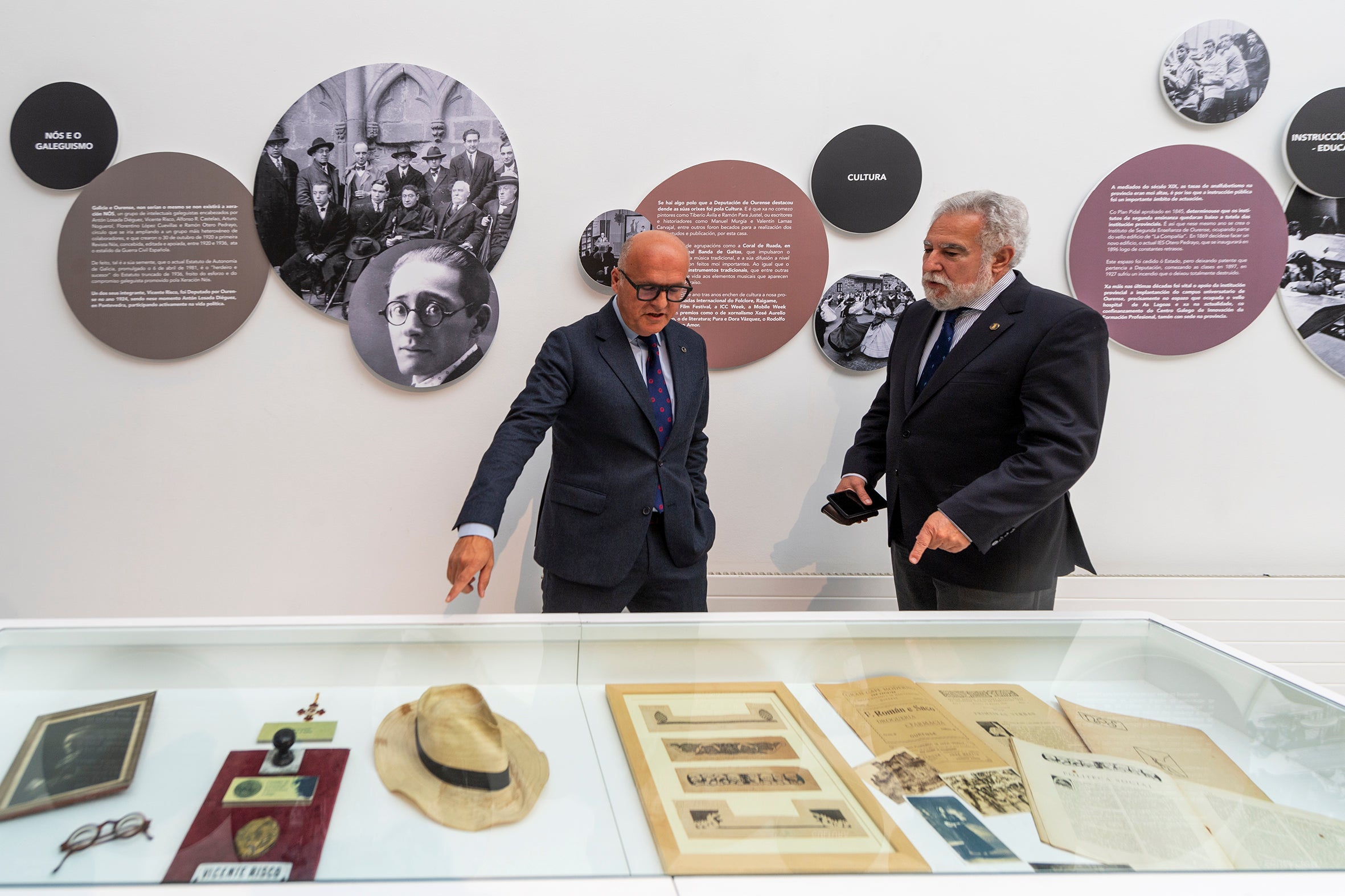 Unha exposición recolle o labor da Deputación desde 1822 Unha exposición recolle o labor da Deputación desde 1822