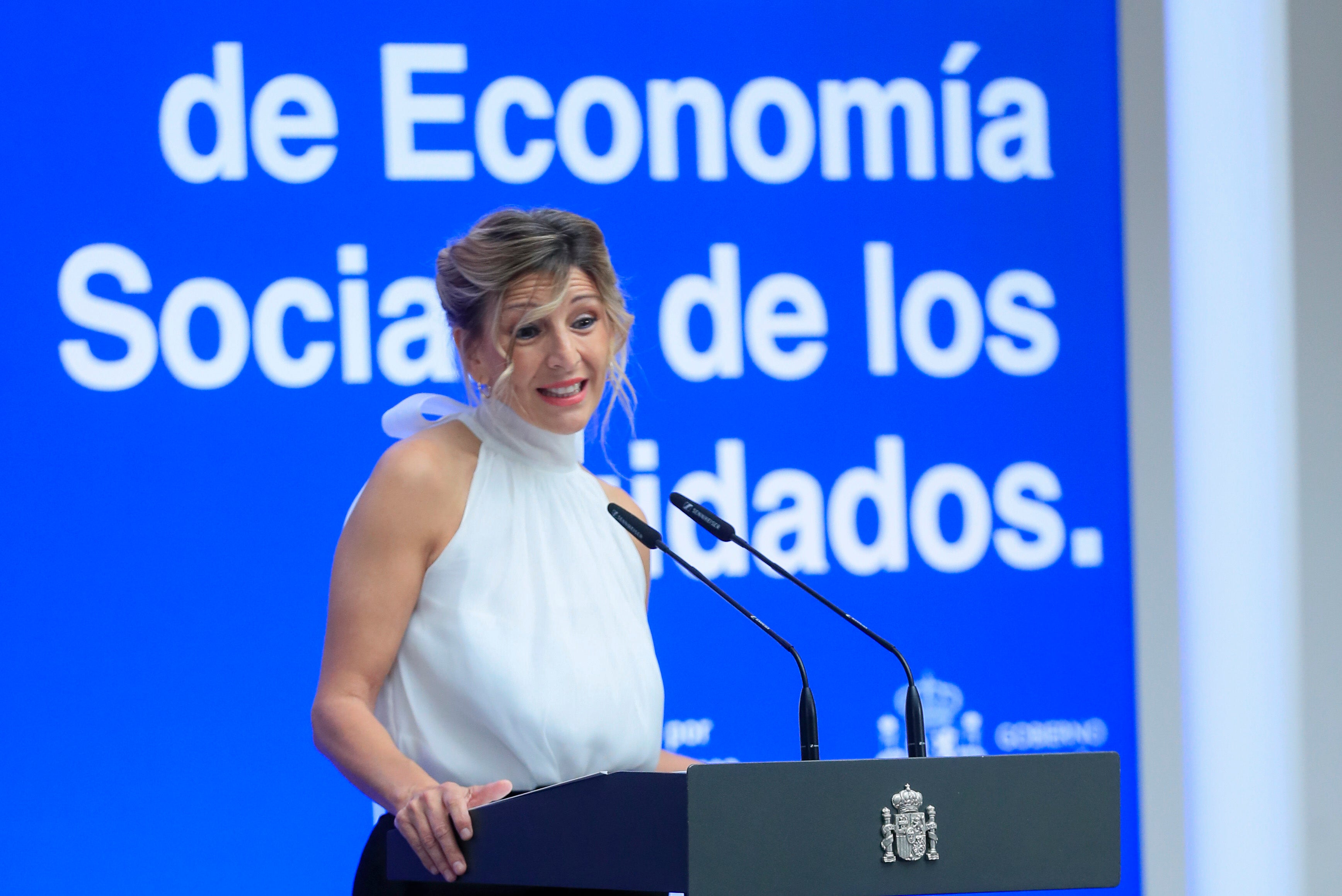 Yolanda Díaz subraya que sus cometidos son laborales, ajenos a la cumbre de la OTAN Yolanda Díaz subraya que sus cometidos son laborales, ajenos a la cumbre de la OTAN