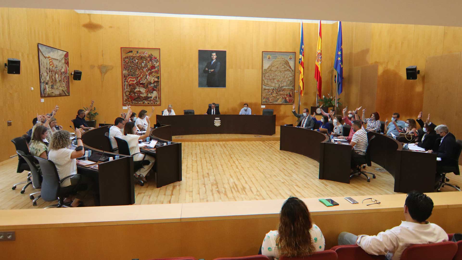 El pleno de Benidorm, unánime al reclamar al Ministerio la Comisaría de Policía Nacional El pleno de Benidorm, unánime al reclamar al Ministerio la Comisaría de Policía Nacional