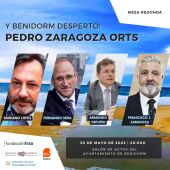 mesa redonda sobre el que fuera alcalde de Benidorm, Pedro Zaragoza Orts.