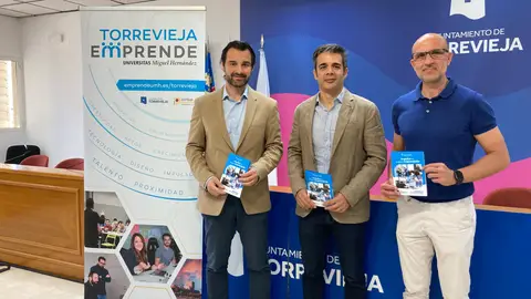 Ayuntamiento de Torrevieja y el parque científico de la UMH con los emprendedores torrevieja emprende