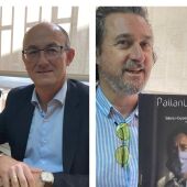 Jorge Domingo Martínez, senador y alcalde de Torquemada, y Josema Montes de Pallantia Photo
