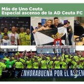 Mas de Uno Ceuta especial ascenso AD Ceuta FC