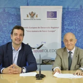 Francisco Rueda, concejal de Fondos Europeos; y Pablo García, concejal de Deportes. Francisco Rueda, concejal de Fondos Europeos; y Pablo García, concejal de Deportes.