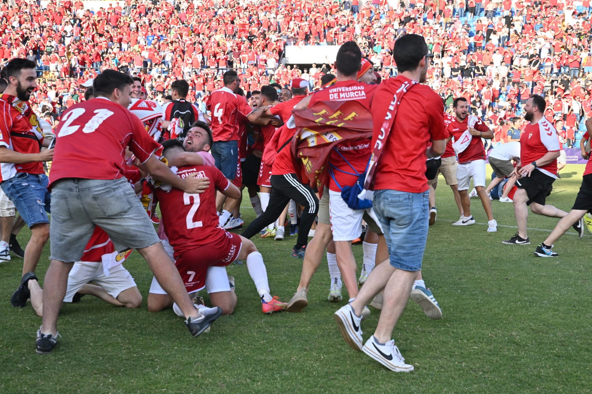 El ascenso del Real Murcia vivido por los oyentes El ascenso del Real Murcia vivido por los oyentes
