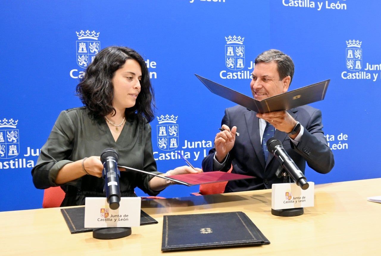 La Junta pone a disposición de las empresas 500.000 m2 de suelo competitivo en el polígono de Magaz de Pisuerga La Junta pone a disposición de las empresas 500.000 m2 de suelo competitivo en el polígono de Magaz de Pisuerga