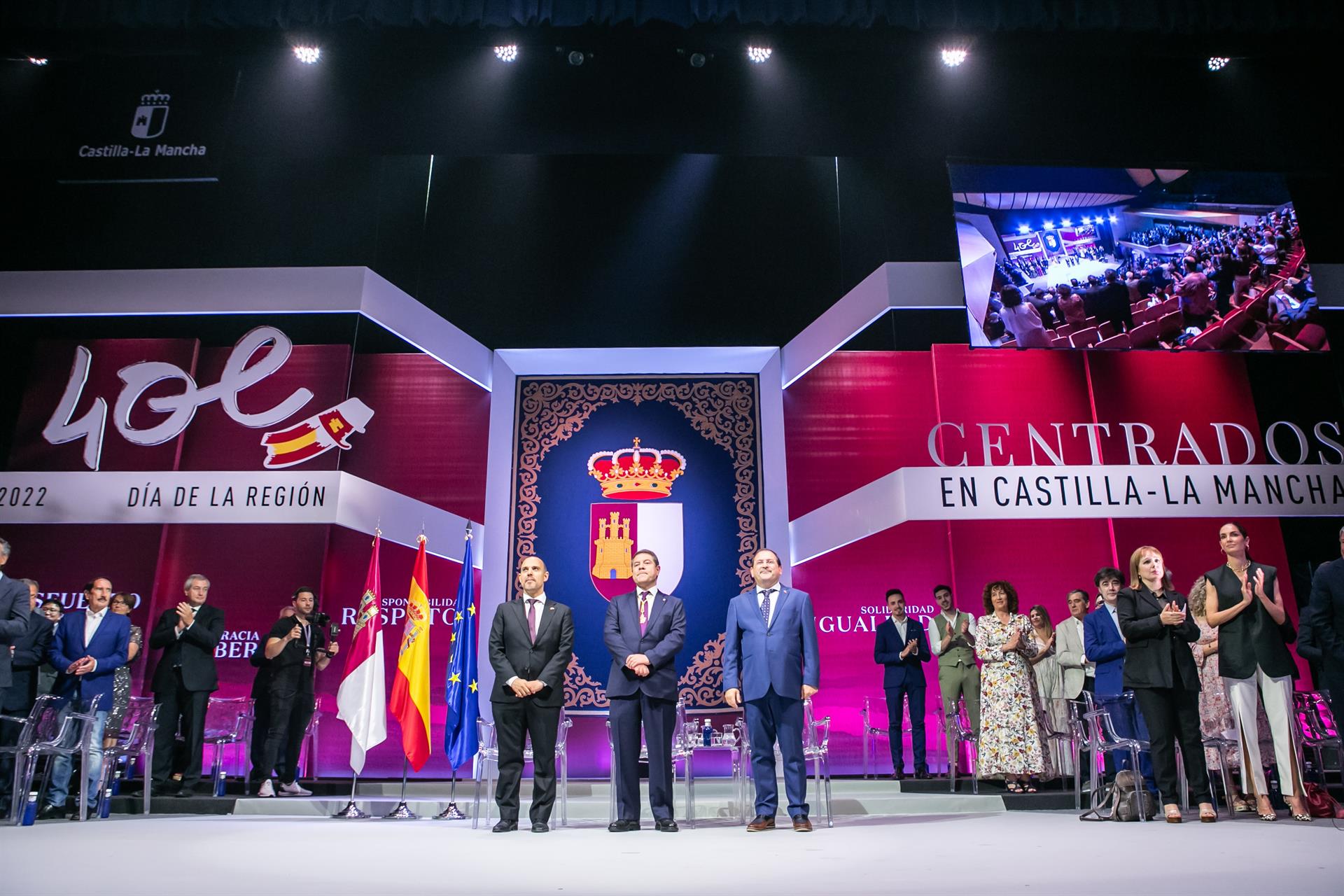 Día C-LM.- Bellido saca pecho por los 40 años de Estatuto como germen de una identidad "incluyente, positiva y abierta" Día C-LM.- Bellido saca pecho por los 40 años de Estatuto como germen de una identidad "incluyente, positiva y abierta"