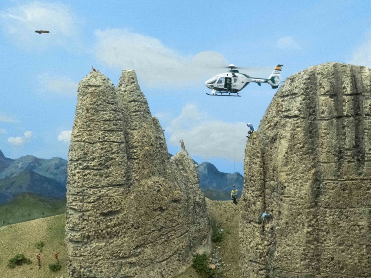 Nuevo diorama del Museo de Miniaturas Militares dedicado a la Guardia Civil Nuevo diorama del Museo de Miniaturas Militares dedicado a la Guardia Civil