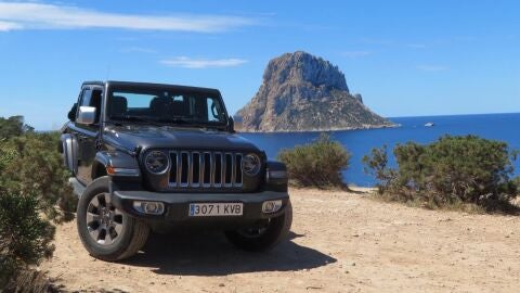 Vehículo de Class Rent a Car en la isla de Ibiza