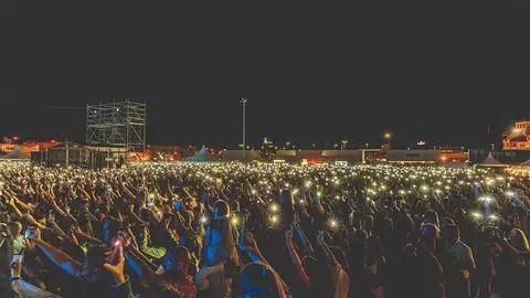 Uno de los últimos conciertos en Bahía Sound Uno de los últimos conciertos en Bahía Sound