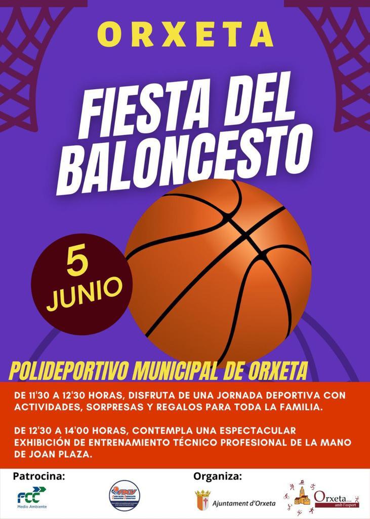 La "Fiesta del Baloncesto" de Orxeta alzará la voz contra la violencia de género La "Fiesta del Baloncesto" de Orxeta alzará la voz contra la violencia de género