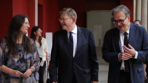 Ximo Puig, president de la Generalitat Valenciana, en la clausura del seminario ‘España Polifónica y Desconcentrada: un país con forma de malla’, 