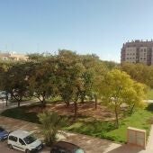 Parque en el barrio El Toscar de Elche.