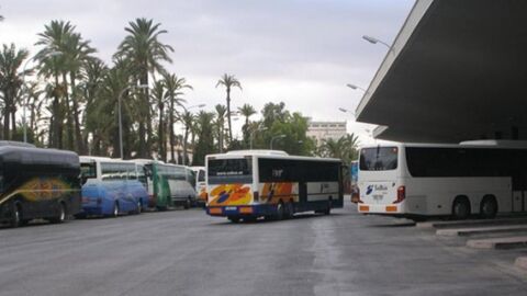 Estación de autobuses de Elche. Estación de autobuses de Elche.