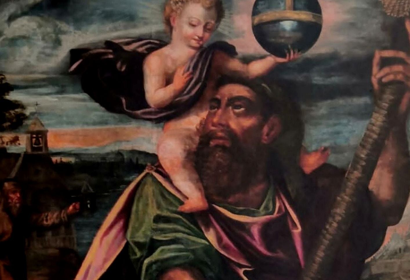 Hoy se presenta la restauración del cuadro de San Cristóbal, gracias al Rotary Club de Orihuela Hoy se presenta la restauración del cuadro de San Cristóbal, gracias al Rotary Club de Orihuela