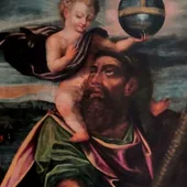 Hoy se presenta la restauración del cuadro de San Cristóbal, gracias al Rotary Club de Orihuela Hoy se presenta la restauración del cuadro de San Cristóbal, gracias al Rotary Club de Orihuela