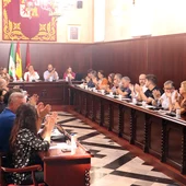 Imagen del Pleno de Puerto Real celebrado hoy Imagen del Pleno de Puerto Real celebrado hoy